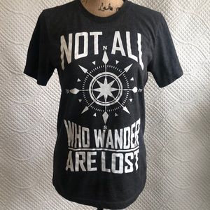 Not All Who Wander Are Lost Bella Canvas Shirt